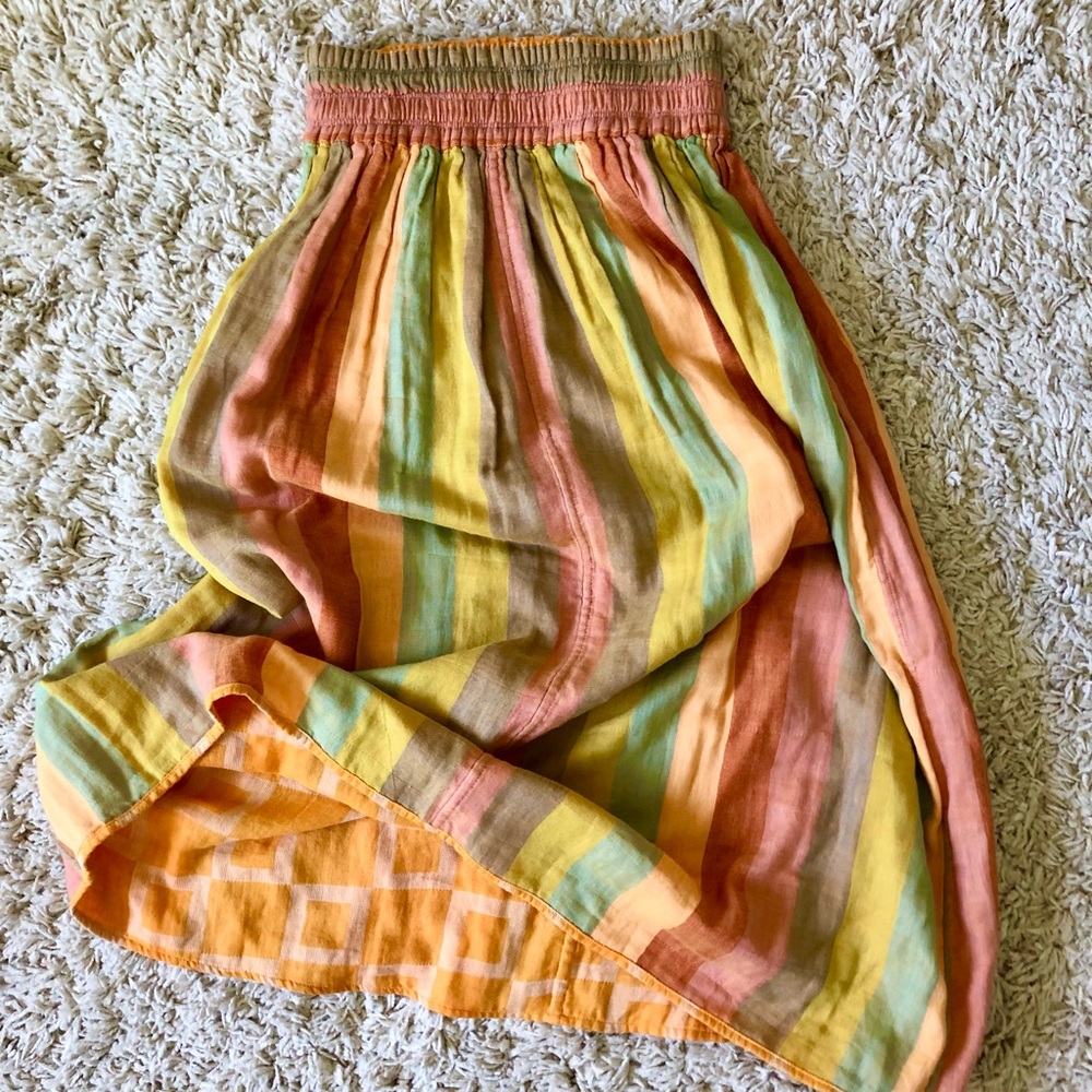 Ace & Jig reversible midi skirt